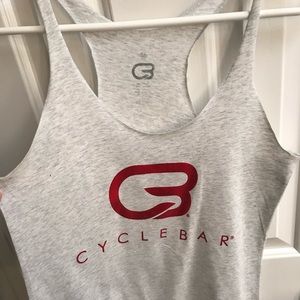 CycleBar Light Grey Women’s M Tank